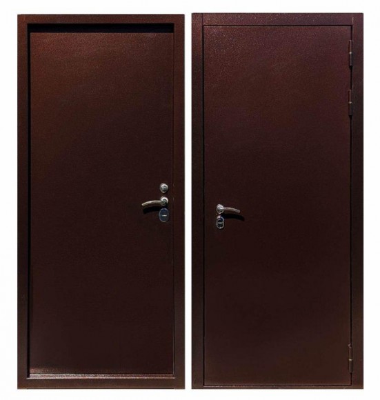 Юни М-75 - лаконичная, практичная и надежная входная дверь